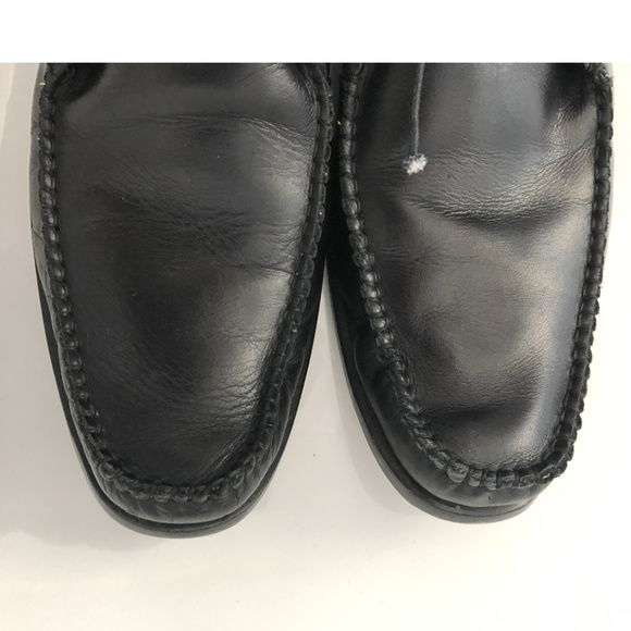 Men\'s Black Leather Loafers by Ted Baker, Size 9 main image 7